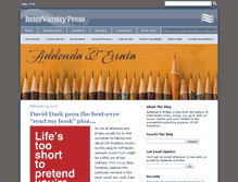 Tablet Screenshot of addenda-errata.ivpress.com