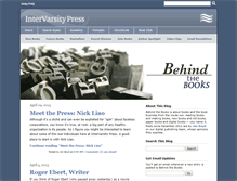 Tablet Screenshot of behindthebooks.ivpress.com